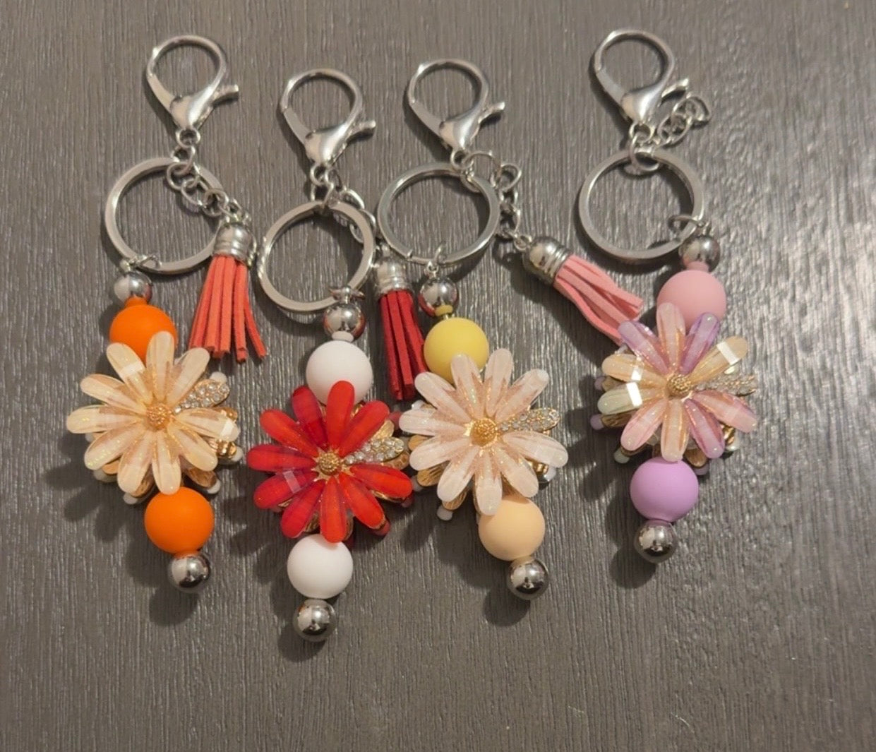 Daisy Keychain