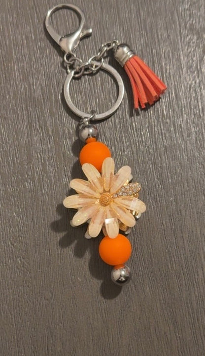 Daisy Keychain